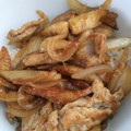 あいこぷん's cooksnap of when they made 簡単 ちくわ入り豚丼.