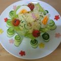 まりえmy's cooksnap of when they made 簡単！豪華！ パーティー用お花サラダ☆.