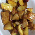fulong's cooksnap of when they made さつまいもと胸肉の甘辛炒め.