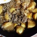クック0MHF56☆'s cooksnap of when they made コストコプルコギ肉使用　韓国風肉じゃが.