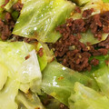 pq☆non's cooksnap of when they made 材料2つだけ！ きゃべつの挽き肉炒め.