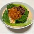 たいやきじゃっく's cooksnap of when they made ☆旦那大絶賛☆本格豆乳坦々うどん.
