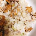 ちゃんアラ's cooksnap of when they made 稲荷あげと豚ひき肉で簡単まぜご飯☆.
