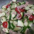 たらりーな's cooksnap of when they made 10分待って☺ズッキーニ&キュウリサラダ.