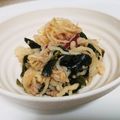 もーちゃん4645's cooksnap of when they made 切り干し大根･カニカマ･わかめの酢の物.