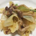 うさももぎ's cooksnap of when they made 小松菜キャベツの中華炒め.