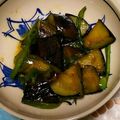 しょこたん．y's cooksnap of when they made ナスとピーマンの油炒め.