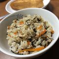 ゆうちゃん❤︎'s cooksnap of when they made もち米もオススメ♪鶏肉とひじきの混ぜご飯.