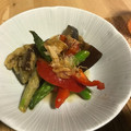 ecobeer's cooksnap of when they made 創味のつゆで、夏野菜の揚げ浸し☆.