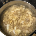 ぷるみき's cooksnap of when they made ♡ふわふわ卵♡えのきスープ♡.