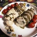クックNQZPVG☆'s cooksnap of when they made 鶏胸肉大葉チーズロール.