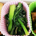 りお21's cooksnap of when they made 作り置きおかず　小松菜のしらす炒め.