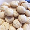 ぶぅと's cooksnap of when they made 簡単☆HM＆白玉粉でポンデケージョ.
