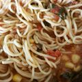 Tomotabi's cooksnap of when they made 旦那作！絶品☆ツナのトマトクリームスパ☆.