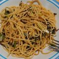 恋するジャスミン's cooksnap of when they made 塩昆布とねぎのバター醤油パスタ.