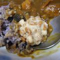 サオリ's cooksnap of when they made 納豆マヨカレー.