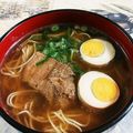 Mau☆cafe's cooksnap of when they made 角煮の茹で汁でラーメンスープ.