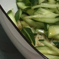 ゆうきいた's cooksnap of when they made えのきときゅうりの海苔ぽん和え.