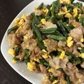 NAK_'s cooksnap of when they made 豚肉とインゲンと卵の炒め物.