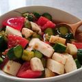 がんちやん's cooksnap of when they made 長芋オクラトマトのネバネバサラダ.