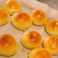 mocochige's cooksnap of when they made 子供の好きな丸パン～基本のパン生地.