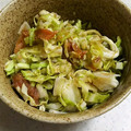 クックGB6431☆'s cooksnap of when they made 簡単1品♪キャベツと梅干しのおかか和え.