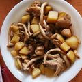 38にゃんこさん's cooksnap of when they made 鶏むね肉とじゃがいものバター醤油炒め.