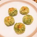 Misakiiit's cooksnap of when they made 簡単一品★ブロッコリーの芯で一口もち.