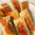 クックYGOW8U☆'s cooksnap of when they made 材料少なく簡単！揚げないささみ春巻き.