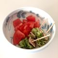 お楽しみのさなぎ's cooksnap of when they made 簡単！！子供向け♪胡瓜とハムのマヨサラダ.