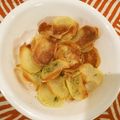 子びっちwithO's cooksnap of when they made 油を使わないポテトチップス！.