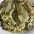 もりのりころ's cooksnap of when they made 鶏皮と野菜の中華風味噌炒め.