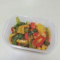 1045_'s cooksnap of when they made パプリカとピーマンのキンピラ お弁当に.