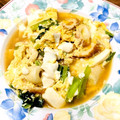 2児母☆手抜き夫弁当's cooksnap of when they made 簡単ずぼら節約♥ほっこり卵とじ.