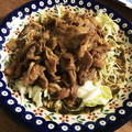 エル♀'s cooksnap of when they made 豚ロース薄切りで「しょうが焼き」.