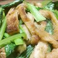 もりねぇー。's cooksnap of when they made 小松菜とカリカリ油揚げの炒め物♡.