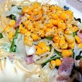 望月ちょこ's cooksnap of when they made ほうれん草とベーコンのクリームパスタ.
