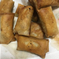 となりのトロイ's cooksnap of when they made 超簡単、節約 もやしと豚ひき肉の春巻.