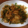 ★たけどん★'s cooksnap of when they made 簡単♪ちくわ・玉ねぎ・ピーマンのきんぴら.