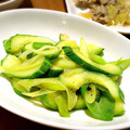 petitmar's cooksnap of when they made とまらない♪きゅうりと長ネギのさっと炒め.