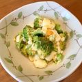 ぱふぃん．'s cooksnap of when they made ブロッコリーと半熟卵のデリ風サラダ.
