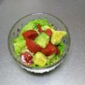 ☆ありか358☆'s cooksnap of when they made トマトとアボカドのレモンわさび醤油和え.