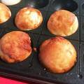 チョコ＆マロン's cooksnap of when they made 簡単☆美味しい☆米粉たこ焼き(卵不使用).