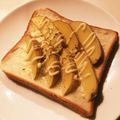 ラクラクダ's cooksnap of when they made ポテト☆ハニマヨ☆トースト.