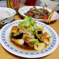 okazakana's cooksnap of when they made 活焼ちくわと茄子の揚げびたし.