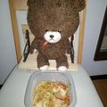 ミーちゃん姉妹のれ's cooksnap of when they made ウインナー焼きそばゴマだれ風味！.