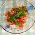 月の猫先生's cooksnap of when they made さっぱり 簡単♬トマつな素麺.