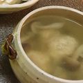 どんち〜's cooksnap of when they made きのこたっぷりつくね入りしょうがスープ.