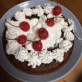 ミンゴ☆'s cooksnap of when they made こどもと作る♡簡単チョコレートケーキ♡.