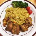 ネシープ's cooksnap of when they made タンドリーチキンピラフ.